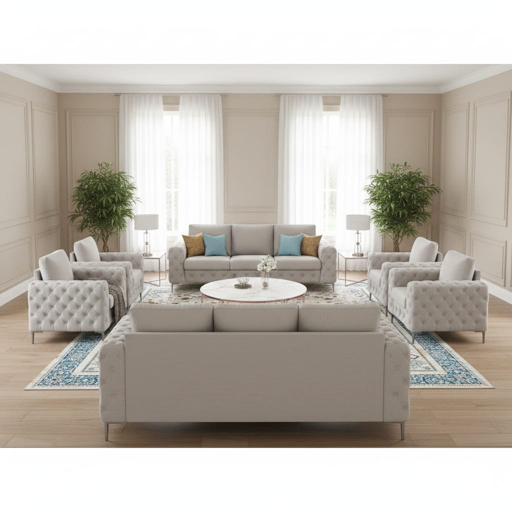 Sofa yo Kwicara Ihagaze Neza imyanya 10