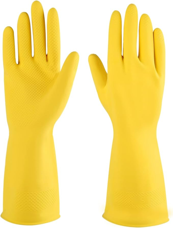 Ga zikoreshwa mu masuku atandukanye zikoreshwa , Rubber gloves reusable