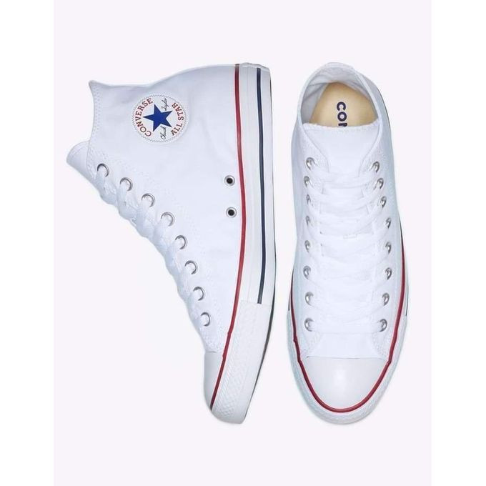 Converse WHITE HIGHCUT ALL STAR RUBBER SHOES
