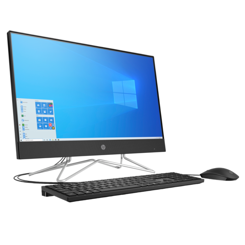 HP 24 - DF1012NH ALL-IN-ONE DESKTOP PC :- INTEL CORE i5 - 11TH GEN. PROCESSOR / 8GB RAM / 1TB HARDDISK/23.8 FHD TOUCH/DVD RW/WIN 10 HOME - JET BLACK