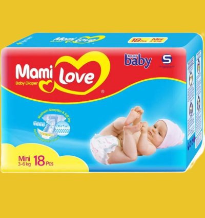 pamper za abana Mami love ikarito 84pc, Diapers