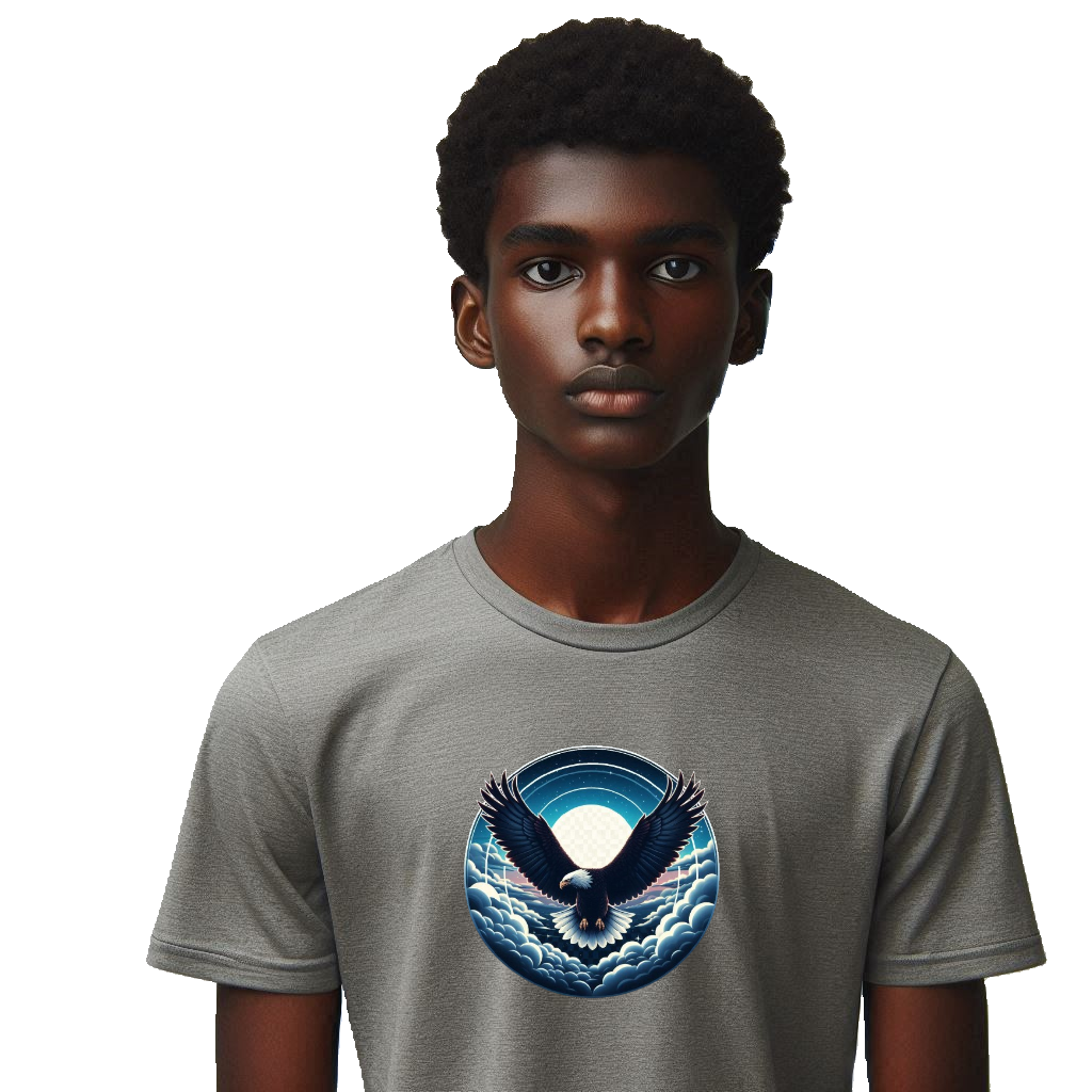 T-shirt cotton, polyester ivu na kagoma 4